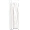 Bulk 6 Pack Bulk White Plastic Party Table Skirt - self-adhesive